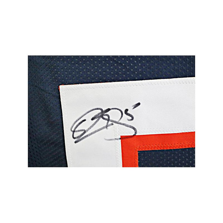 Donovan McNabb Autographed Syracuse University Blue #5 Jersey (Radtke Authenticated)