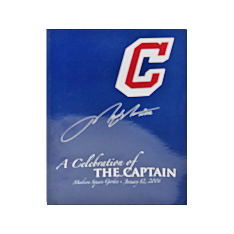 Mark Messier New York Rangers Autographed A Celebration of the Captain Book