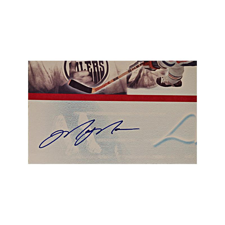 Mark Messier New York Rangers Autographed A Captain Journey Lithograph 32x20