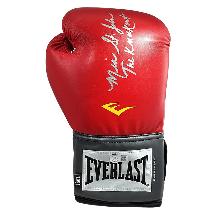 Mia St John Signed Red Everlast Boxing Glove Beckett The Knockout Autographed