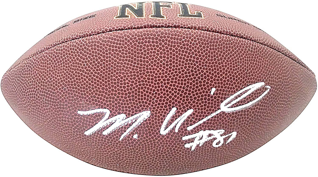 Mike Williams Los Angeles Chargers Signed NFL Football Exact Proof Photo Beckett BAS Clemson Tigers