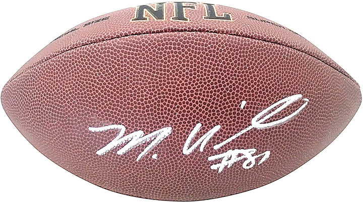 Mike Williams Los Angeles Chargers Signed NFL Football Exact Proof Photo Beckett BAS Clemson Tigers