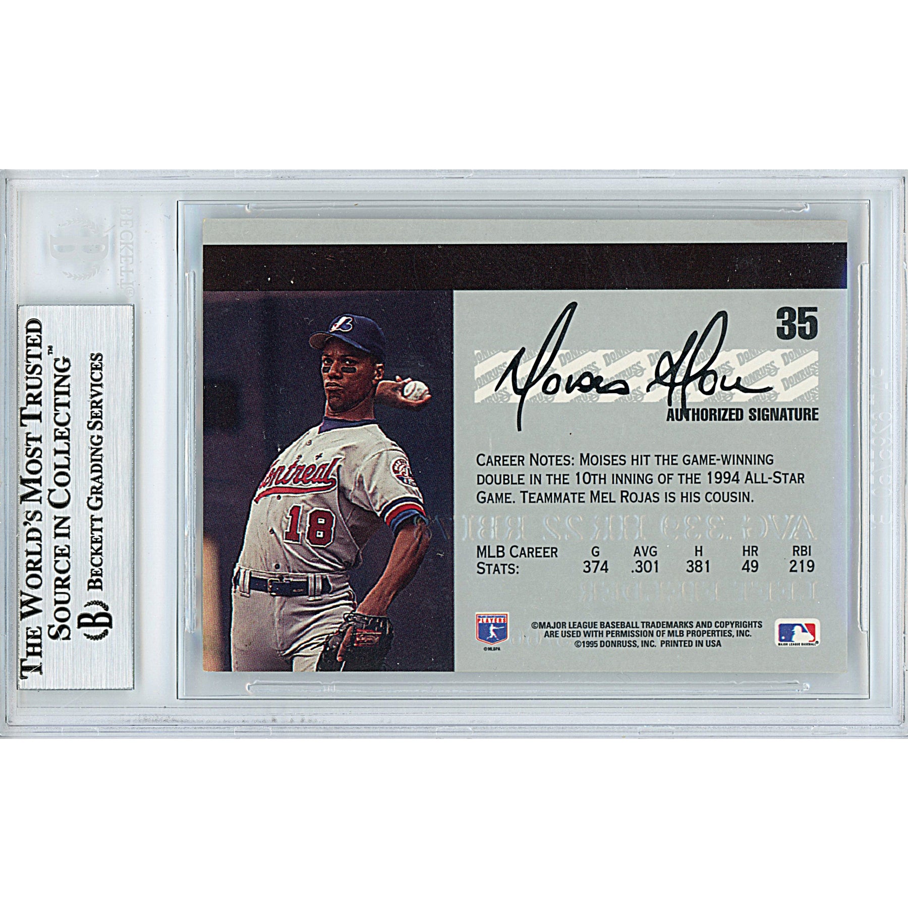 Moises Alou Trading Cards: Values, Tracking & Hot Deals
