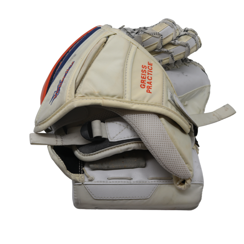 Thomas Greiss New York Islanders Practice Used Goalie Glove