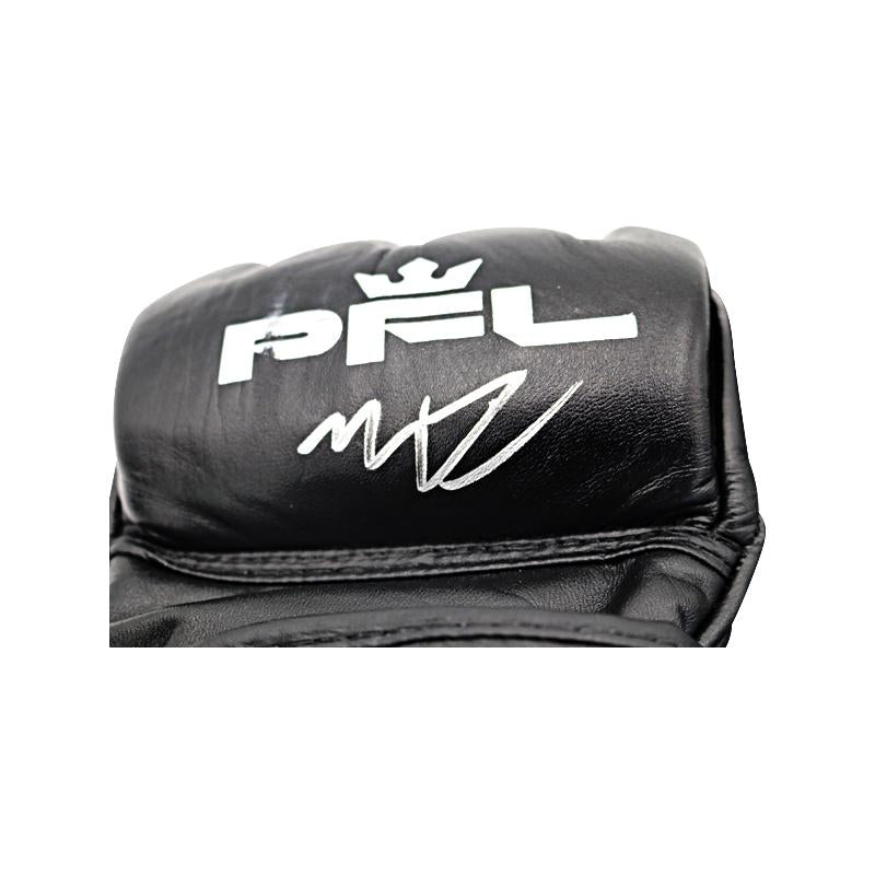 Michael Lombardo PFL Fight Worn Signed Gloves from 2021 Semi-Final Playoffs 8/13/21