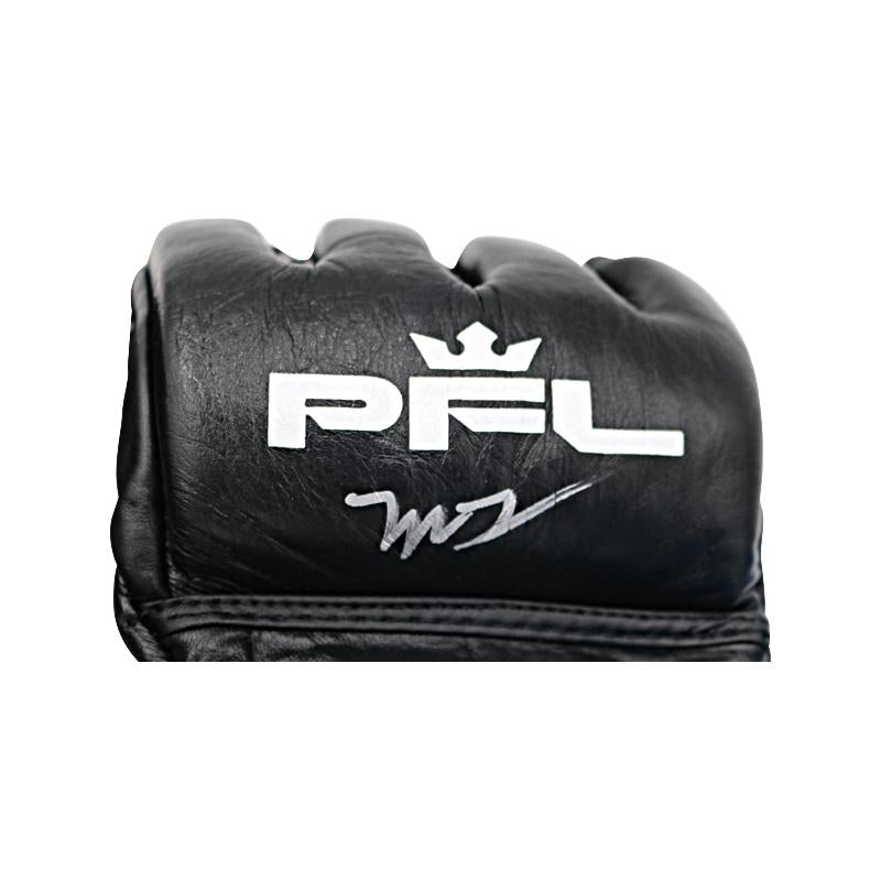 Michael Lombardo PFL Fight Worn Signed Gloves from 2021 Semi-Final Playoffs 8/13/21