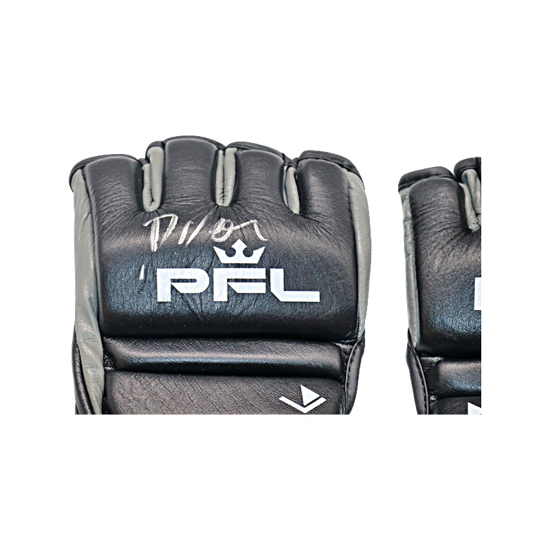 Delan Monte PFL 4 2022 Autographed Fight Worn Gloves