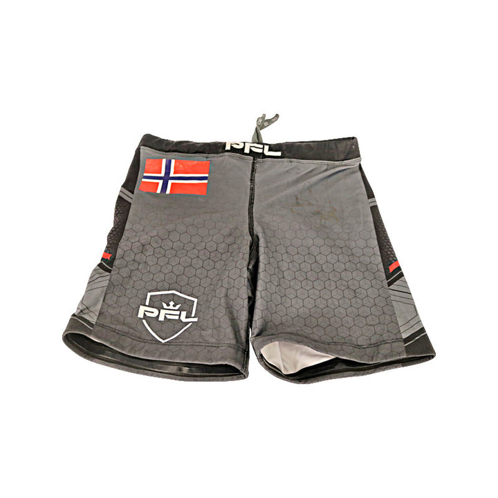 Emran Sakhizaada PFL 8 2022 Autographed Fight Worn Shorts