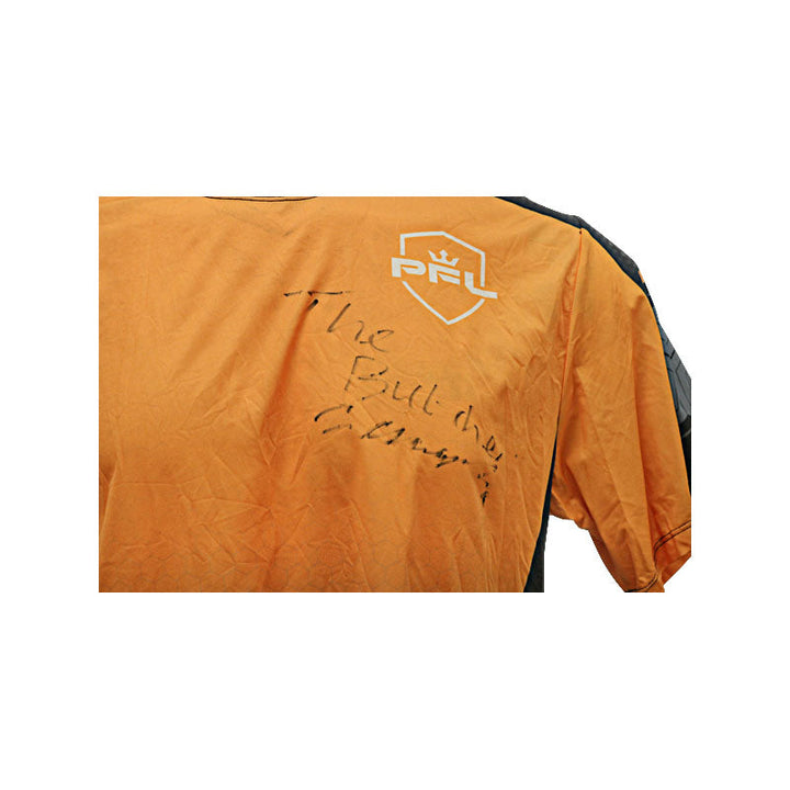 Lee Chadwick PFL 8 2022 Autographed Event Worn Walkout Shirt