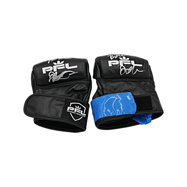 Brandon Jenkins PFL Fight Worn Gloves and Wraps from 2021 Semi-Final Playoffs 8/27/21