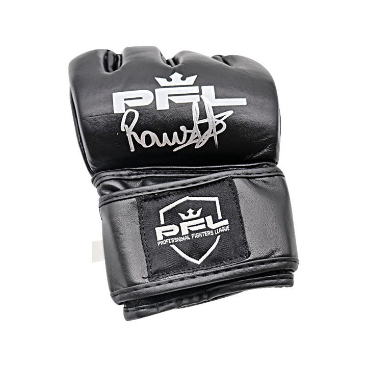 Raush Manfio Autographed Authentic Model PFL Fight Glove (White Logo)