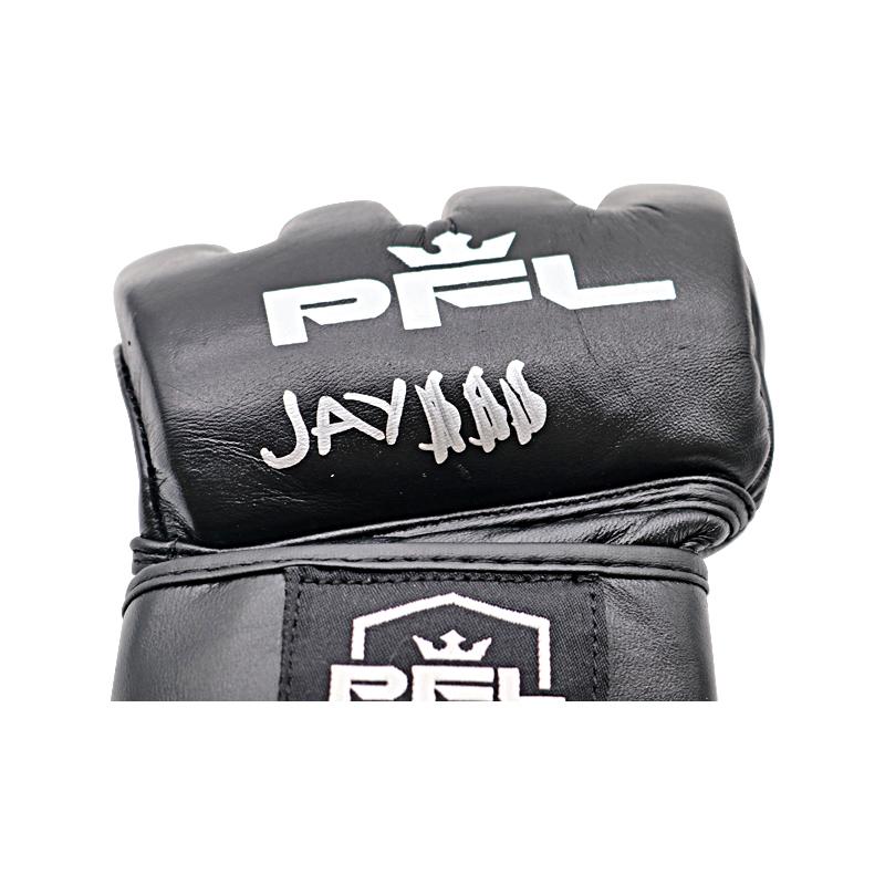 Jordan Young Autographed Authentic Model PFL Fight Glove (White Logo)