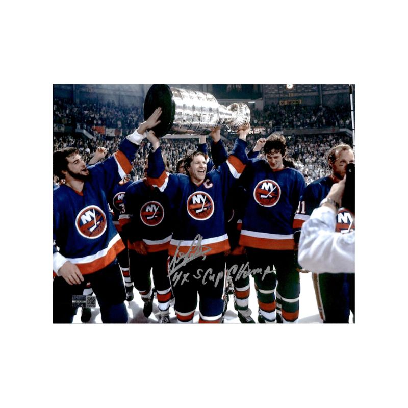 Denis Potvin Signed 11x14 Islanders Stanley Cup New York Photo w/JSA COA at  's Sports Collectibles Store