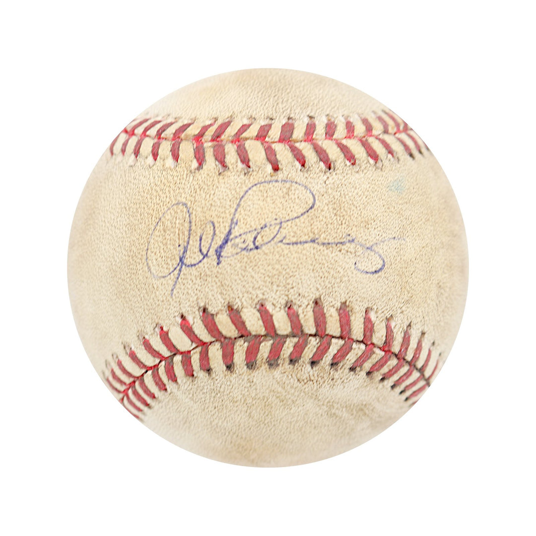 Alex Rodriguez Seattle Mariners Autographed Game Used Baseball from the Inaugural Game at Safeco Field on 7/15/99 (JSA Authenticated)