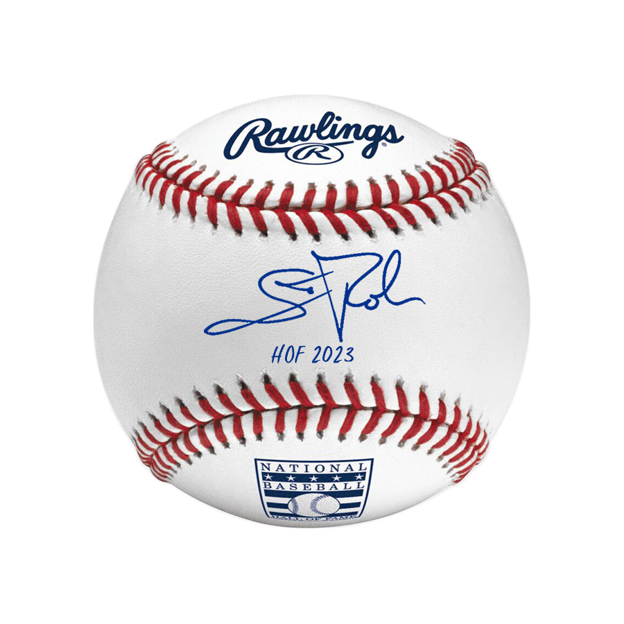 Scott Rolen St Louis Cardinals Autographed and Inscribed HOF 2023 HOF Logo Ball (CX Auth)