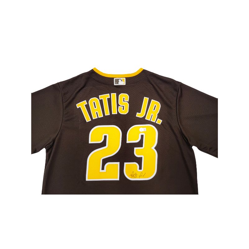 Fernando Tatis Jr. San Diego Padres Nike Name & Number T-Shirt - Brown