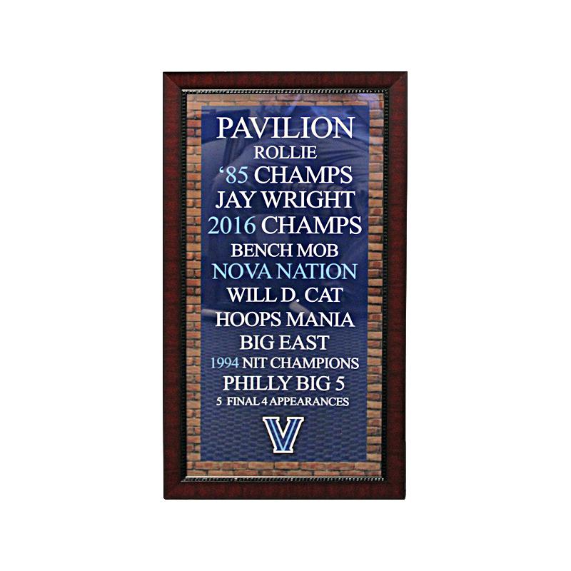 Villanova University Framed 16x32 Subway Sign – CollectibleXchange