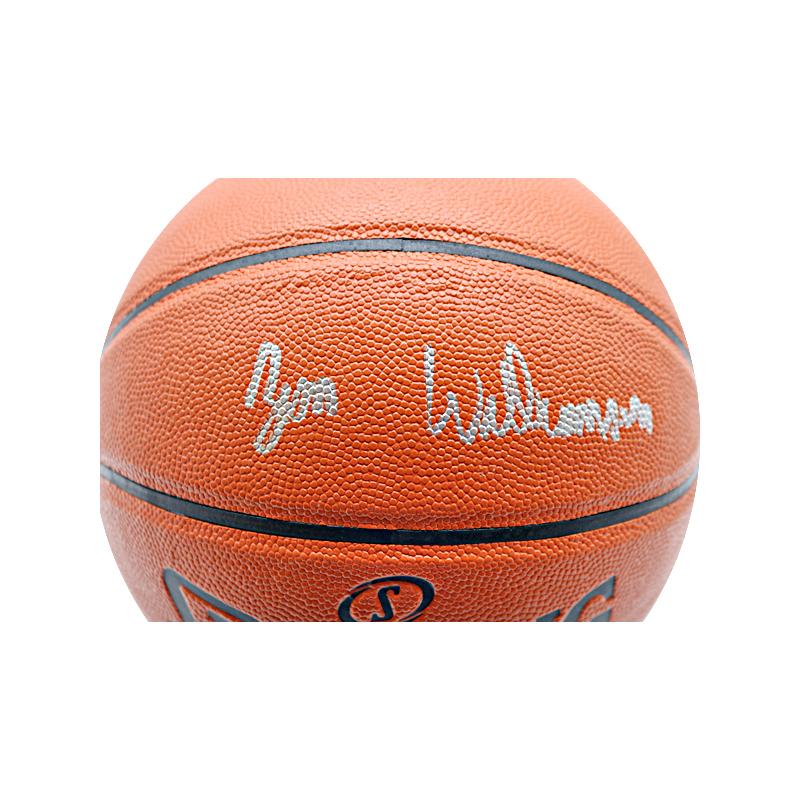 Zion Williamson New Orleans Pelicans Autographed Spalding Replica NBA Basketball (JSA LOA)
