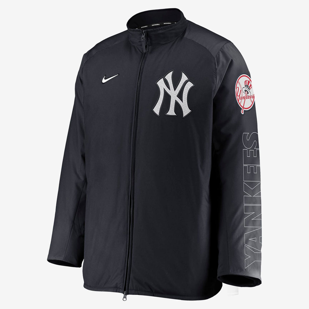 Nike Men's New York Yankees Authentic Collection On-Field Road Dugout Jacket - Black
