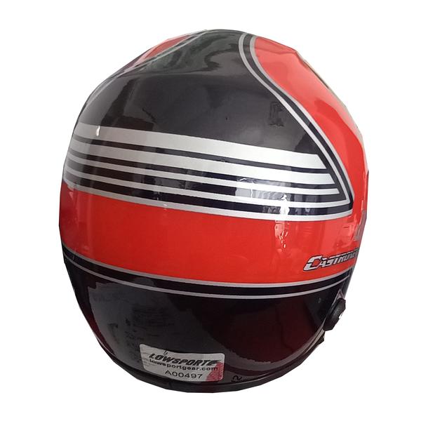 Helio Castroneves Autographed and Inscribed 1/2 Scale Replica Helmet